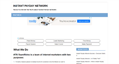 Desktop Screenshot of instantpaydaynetwork.us